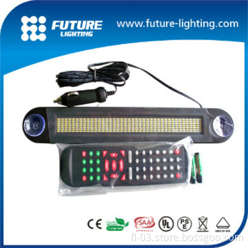 high quality 12V 7*40dots SMD leds, plastic casing Red led car display